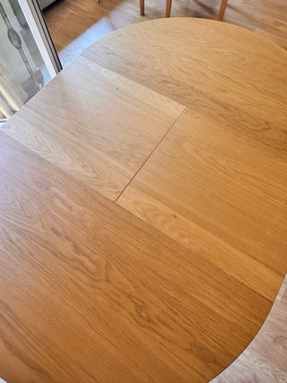 Mesa extensible Ikea madera