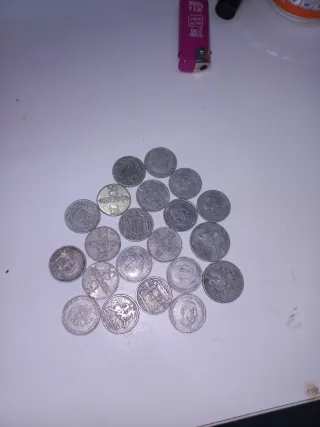 Colección de Monedas Antiguas Variadas