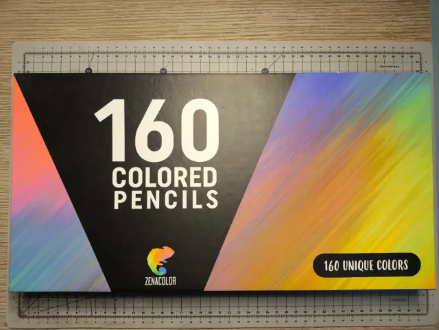 Zenacolor 160 Lápices de Colores