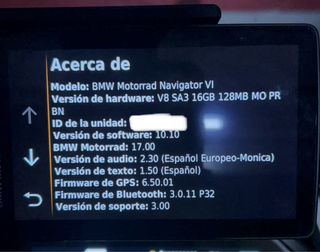 Navegador BMW Motorrad Navigator VI PK20