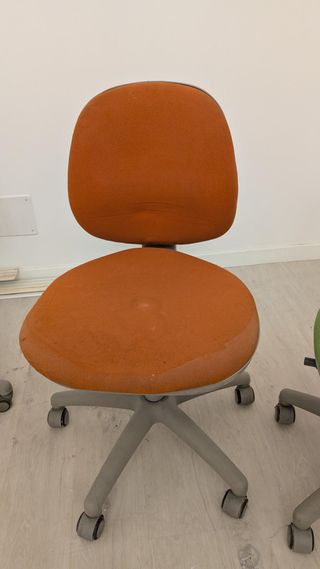 Sedie ufficio verdi e grigie