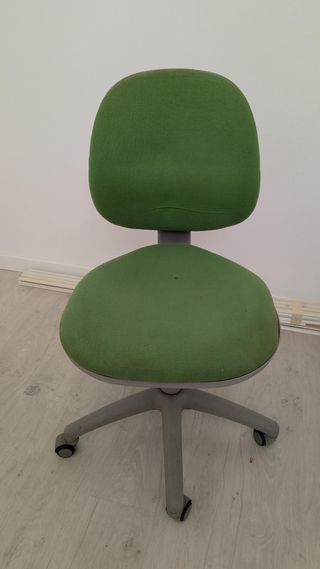 Sedie ufficio verdi e grigie