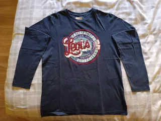 Camiseta Levi's manga larga azul