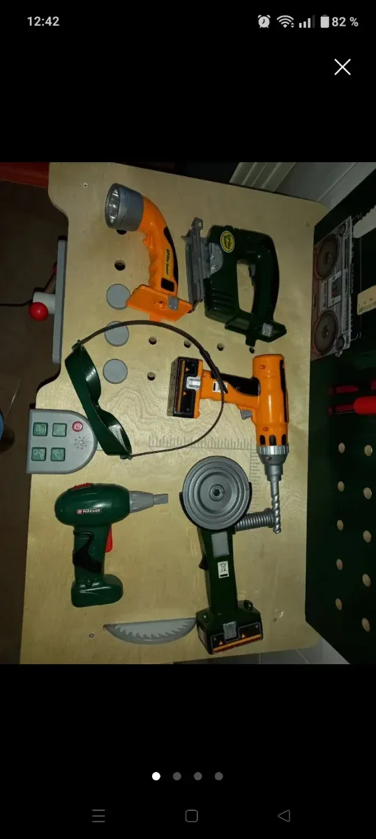 Lote 5 Herramientas Juguete