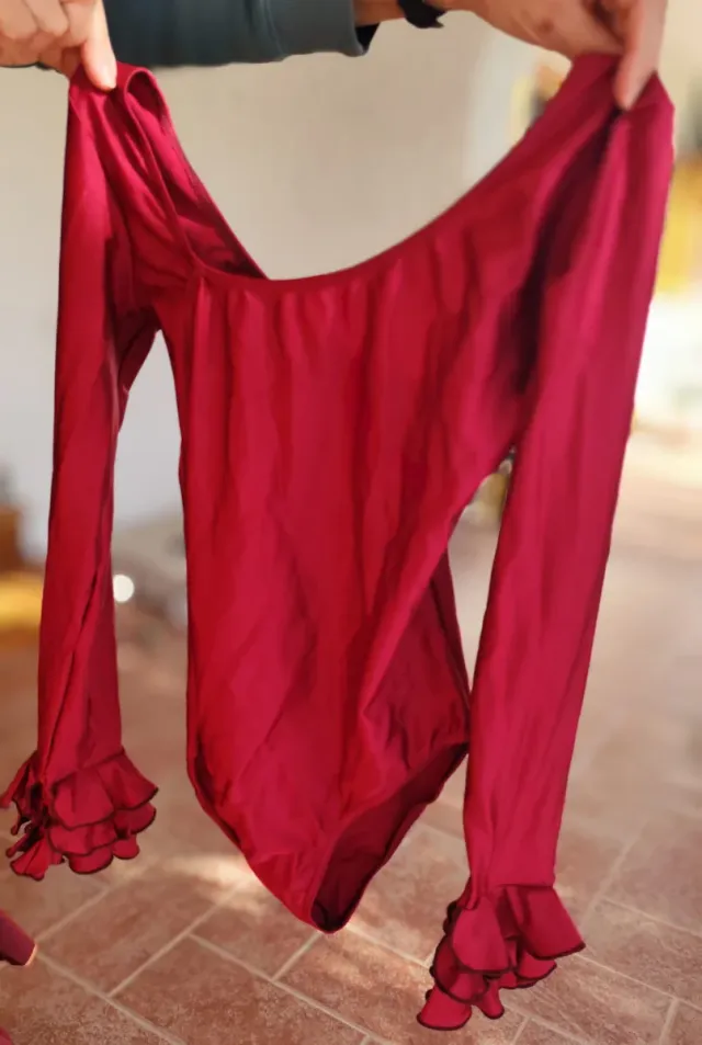 Falda flamenca con volantes