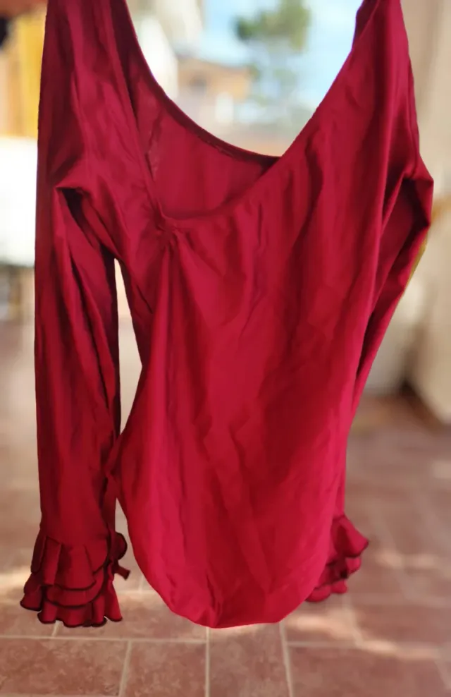 Falda flamenca con volantes