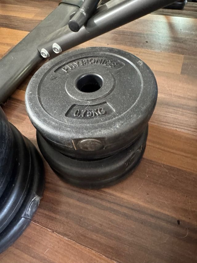 Set de mancuernas ajustables + Regalo