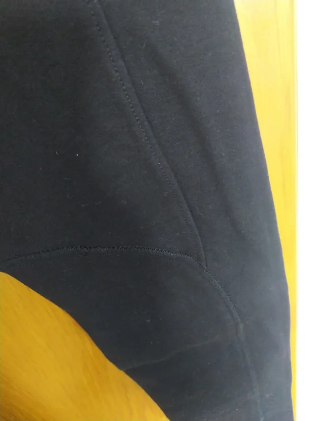 Pantalón de montar negro elástico