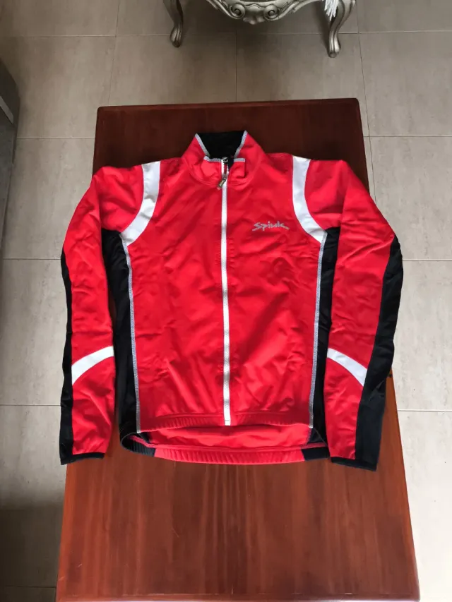 Chaqueta ciclismo Spiuk Talla L Roja