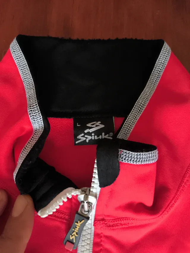 Chaqueta ciclismo Spiuk Talla L Roja