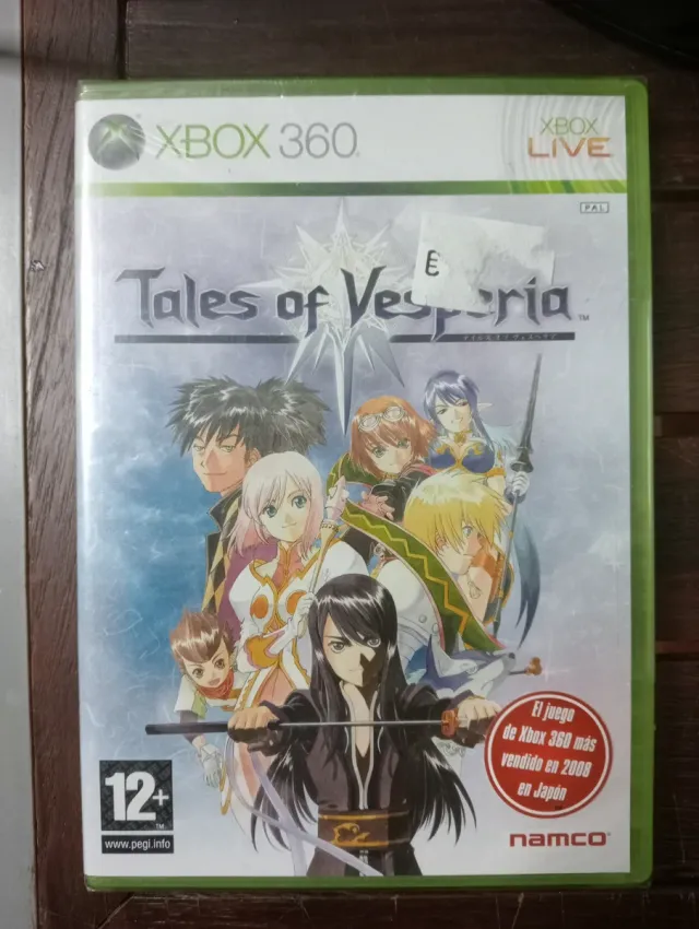 PRECINTADO Tales of Vesperia Xbox 360 PAL ESP