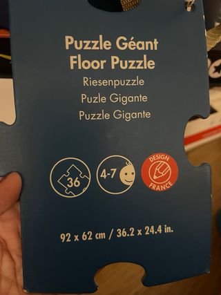 Puzzle Gigante 50 Piezas Janod Espacio