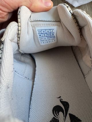 Zapatillas Le Coq Sportif Beige Cuadros