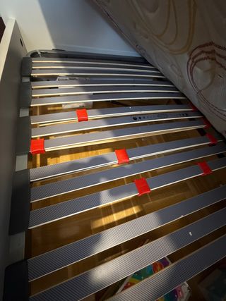 Cama individual 90cm con somier