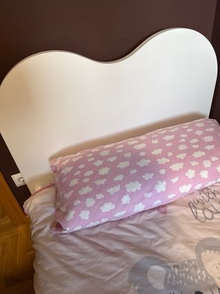 Cama individual 90cm con somier