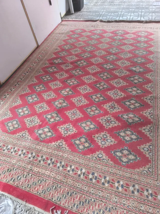 Alfombra Pakistán Diseño Geométrico