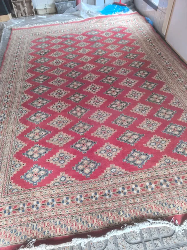 Alfombra Pakistán Diseño Geométrico