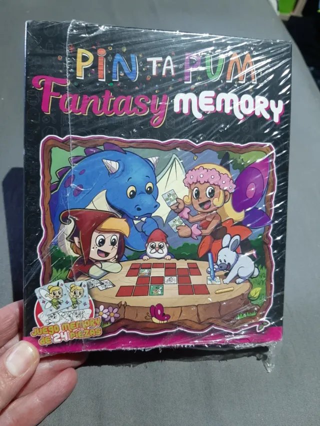 Pinta Pum Fantasy Memory Juego 24 Piezas