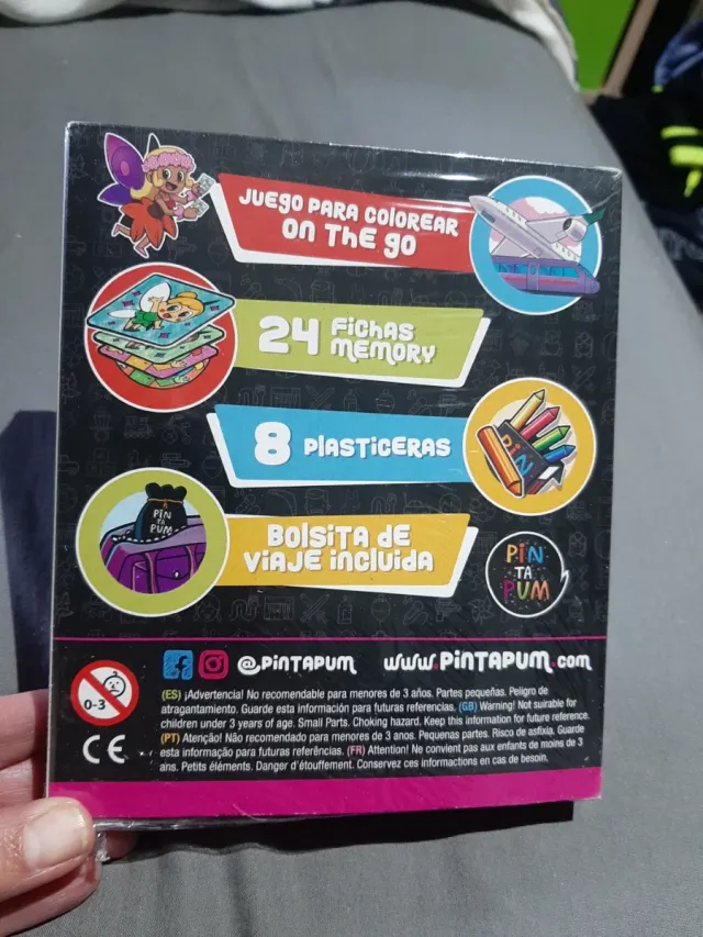 Pinta Pum Fantasy Memory Juego 24 Piezas