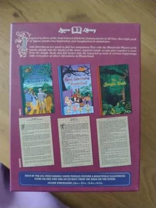 Set 3 Puzzles 252 Piezas Professor Puzzle