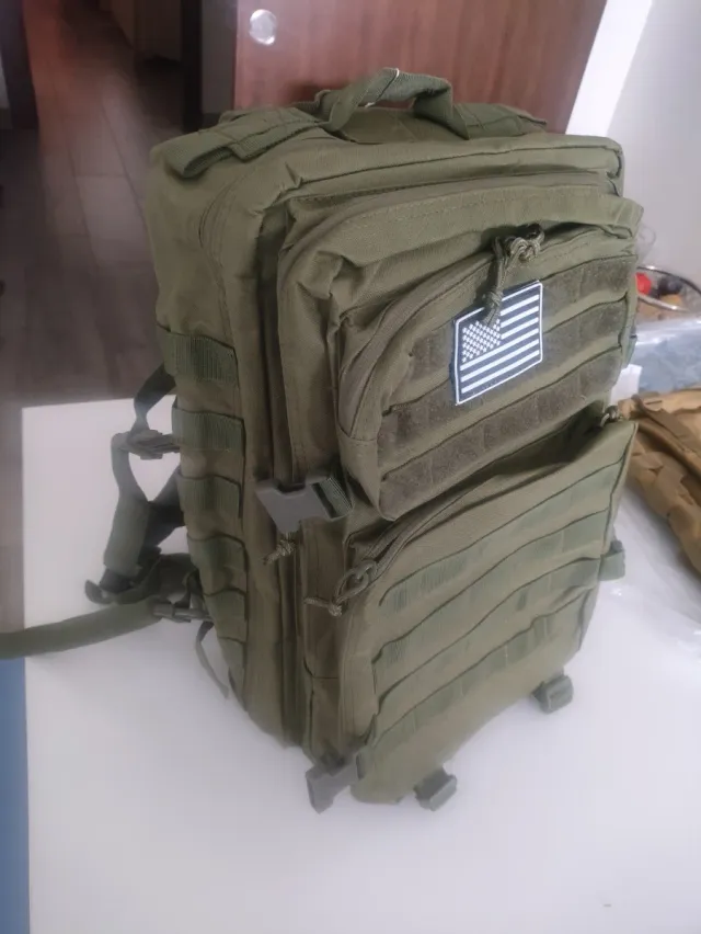 Mochila Táctica Militar CrossFit Verde