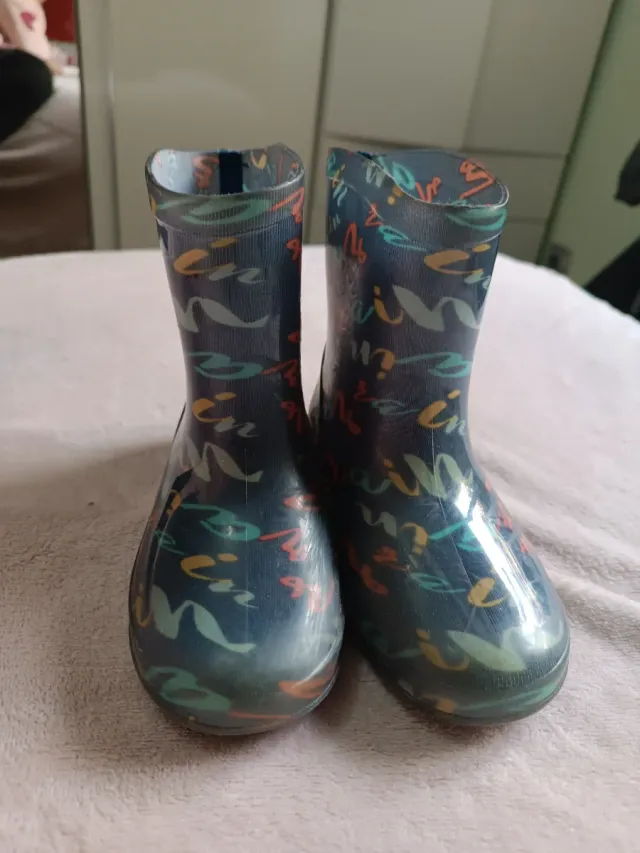 Botas de agua infantiles con estampado Talla 26-27