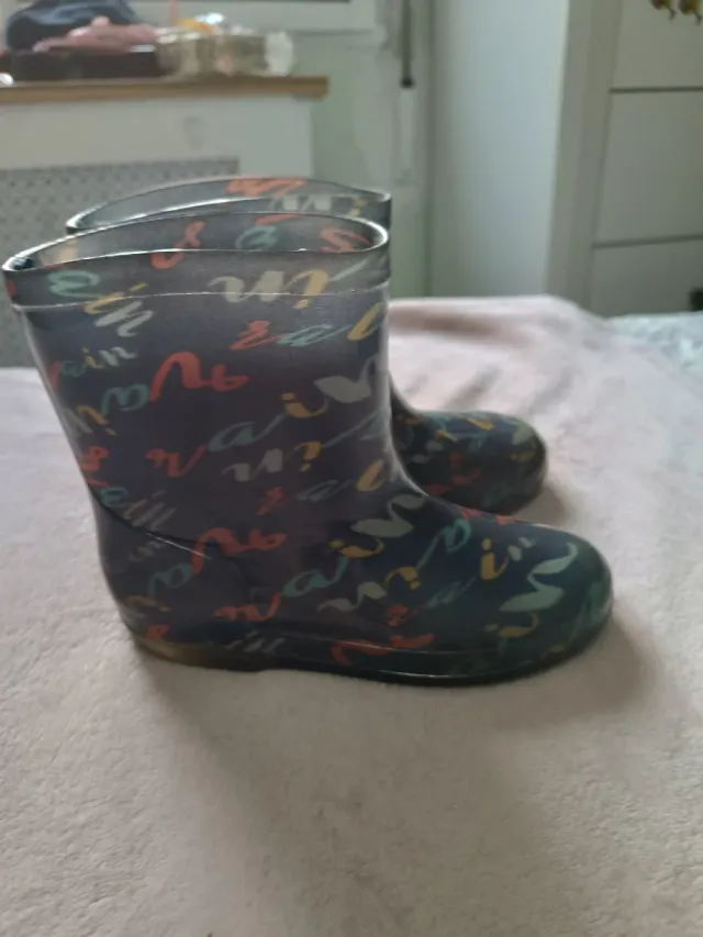 Botas de agua infantiles con estampado Talla 26-27