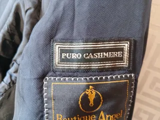 Chaquetón Canali Cachemira Negro
