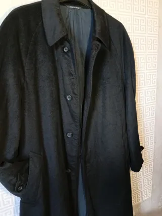 Chaquetón Canali Cachemira Negro