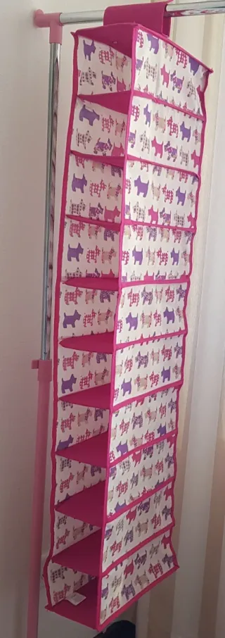 Colgador textil organizador perros