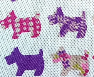 Colgador textil organizador perros