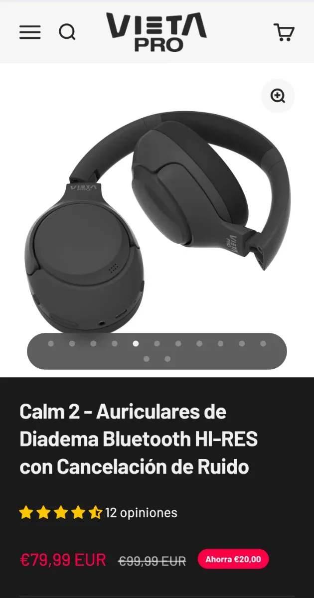 Auriculares Vieta Pro Calm 2