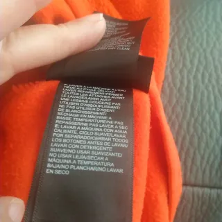 The North Face Pile Uomo Arancione Taglia XL