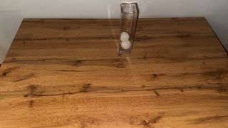 Mesa comedor estilo industrial roble y MDF sillas