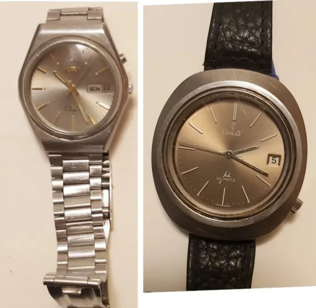 Reloj GOLAY U Quartz / ORIENT AUTOMATICO