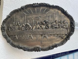 Dos Placas . La Última Cena Alpaca