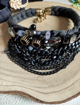 Conjunto Joyas Negro.