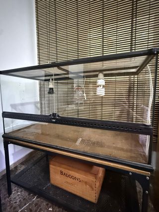 Terrario Grande Exo Terra  100largo 40 ancho 50 a