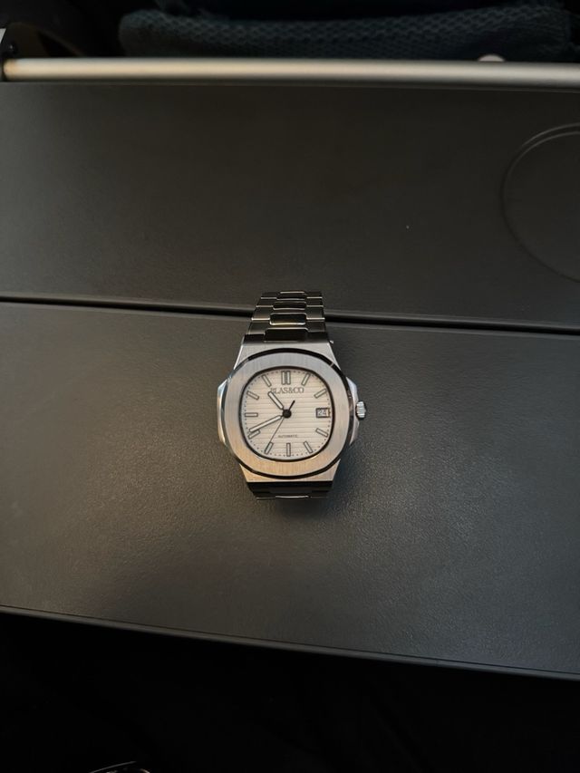 Reloj Seiko Mod Blas&Co Plata/Blanco