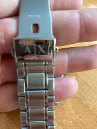 Reloj Armani Exchange Negro/Plateado