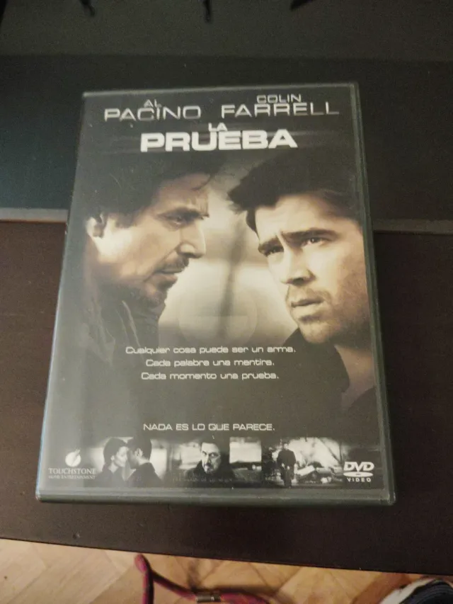 DVD La Prueba. Al Pacino y Colin Farrell