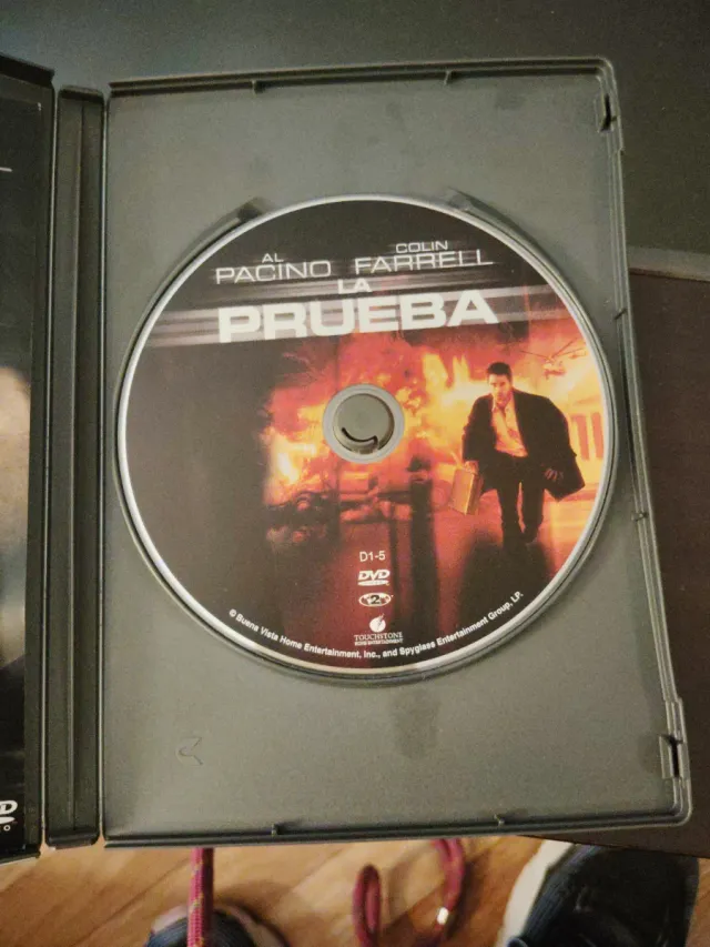 DVD La Prueba. Al Pacino y Colin Farrell