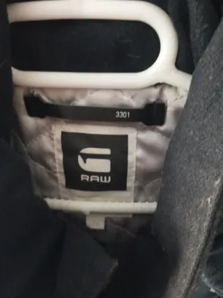 Abrigo G-Star RAW negro talla M