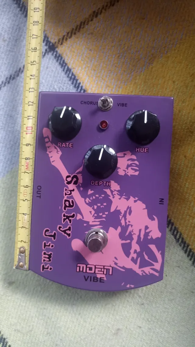 Pedal Guitarra Moen Shaky Jimi vibe (Univibe)
