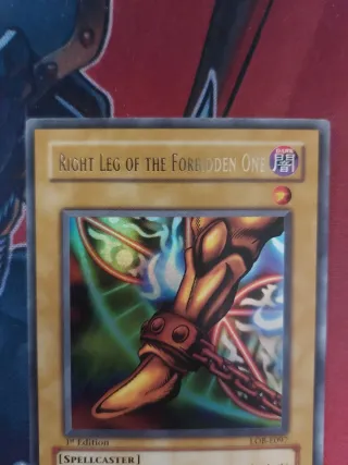 Yu-Gi-Oh! LOB-E097 Right Leg of the Forbidden One