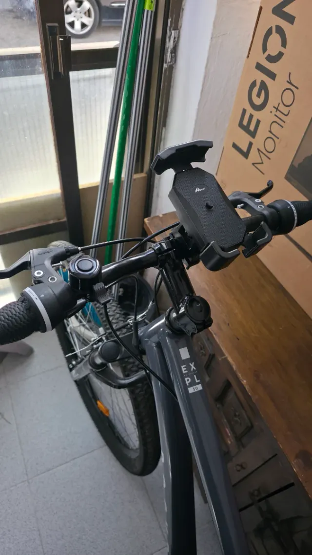 Bicicleta ROCKRIDER gris