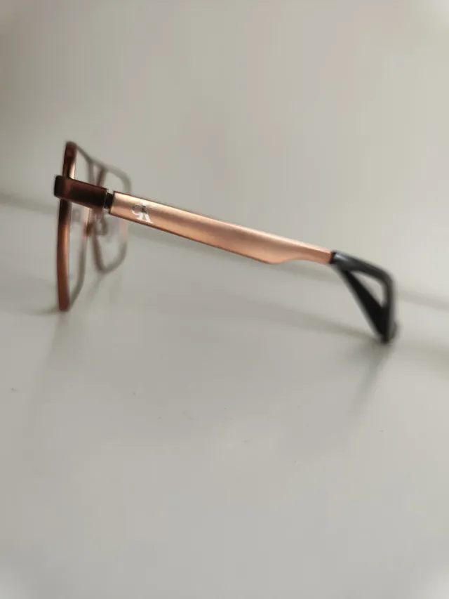 Occhiali Calvin Klein Jeans Uomo Oro Nero