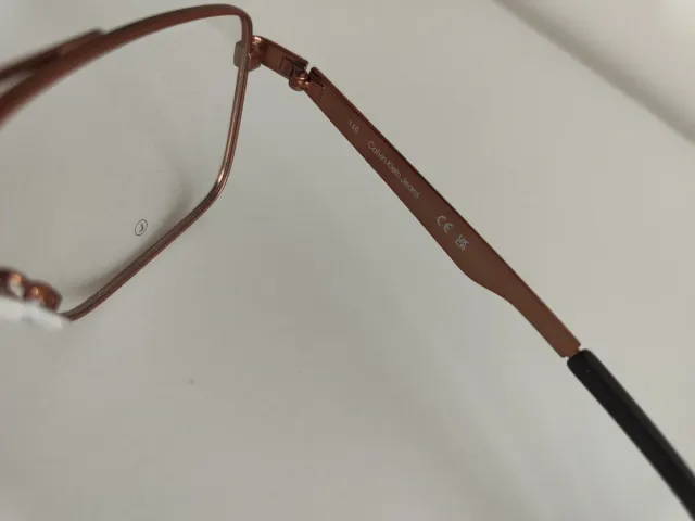 Occhiali Calvin Klein Jeans Uomo Oro Nero