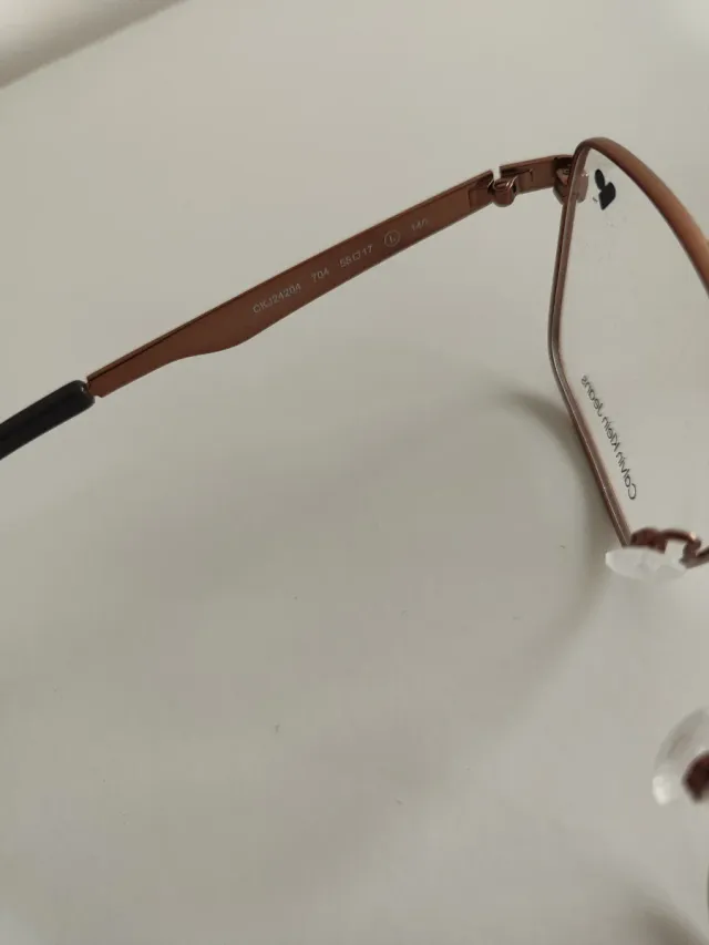 Occhiali Calvin Klein Jeans Uomo Oro Nero