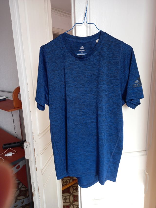 Camiseta Adidas FreeLift Climalite Azul Talla M